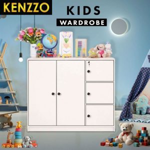 พร้อมส่ง!! Kenzzo: ตู้เสื้อเด็ก ตู้เสื้อผ้า ตู้เสื้อผ้าเด็ก 3/4/5 ลิ้นชัก ลิ้นชักเก็บของ ตู้เก็บของ Children Cabinet