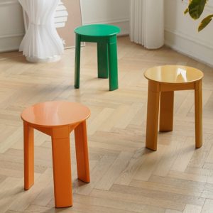 พร้อมส่ง เก้าอี้ เก้าอี้พลาสติค ใช้ในคาเฟ่ สไตล์มินิมอล มี3สี รุ่นสเปน