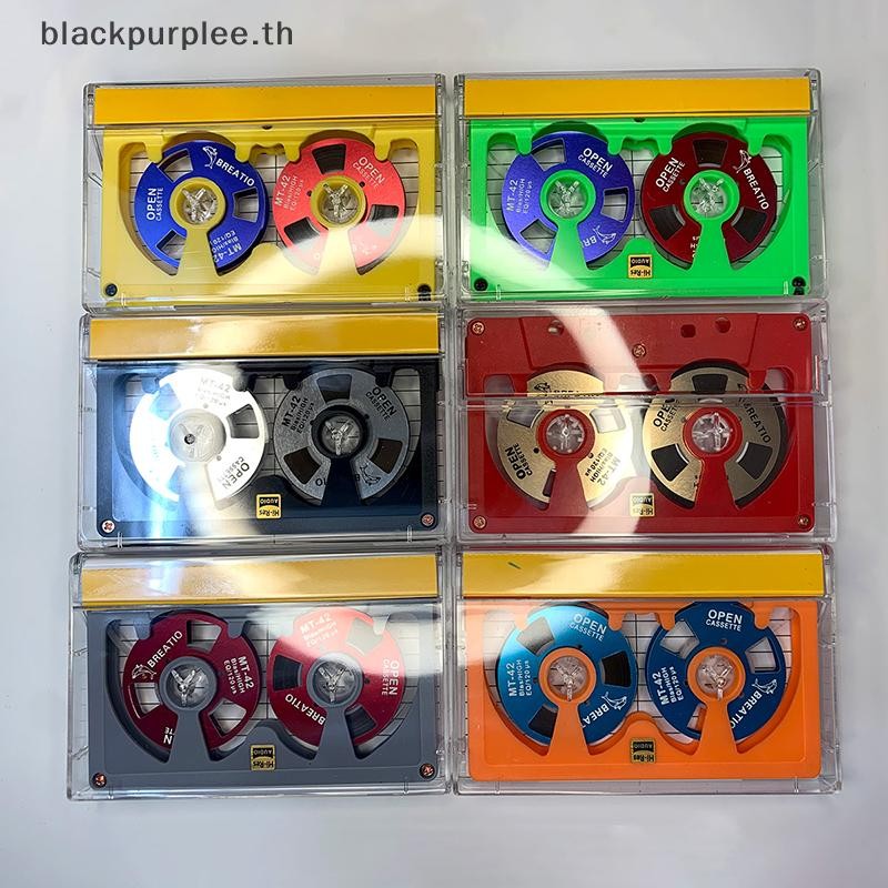 Bpur 50min Hollow Out Small Ppening Cassette Tape เทปบันทึกเปล่า Retro Blank Audio Tape Handmade Reel To Reel Cassette Tapes .