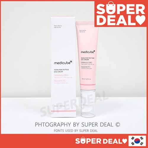 [Ready Stock] MEDICUBE PDRN Pink Peptide Eye Cream 30ml