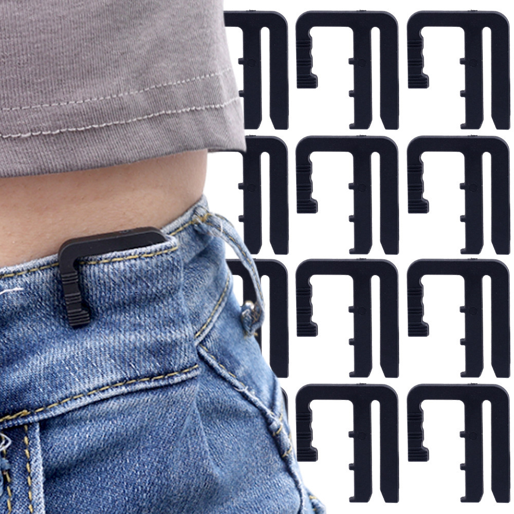 รัดเอว-ที่มองไม่เห็นเอวcinchคลิป-เปลี่ยนเข็มขัดสําหรับผู้หญิงและผู้ชายถือกางเกงของคุณ-พับเข็มขัดขี้เกียจ-diyอุปกรณ์เย็บผ้า