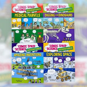 [ถ่ายจากงานจริง ตรงปก] Comic Strip Adventure 4 เล่ม แนววิทยาศาสตร์