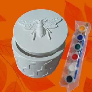 กระปุกปูนระบายสี ใส่ของจุกจิก กระปุกระบายสี เสริมพัฒนาการ