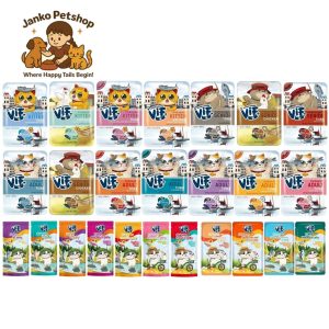 VIF Felina Canino เฟลิน่า คานิโน่ อาหารเปียกแมววิฟ ครบสูตร เปียกแมว ทำจากเนื้อแท้ แน่น เต็มคำสุด