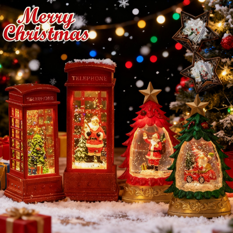 [COD] ตกแต่งคริสต์มาส โคมไฟ LED โคมไฟคริสต์มาส ไฟประดับ ตกแต่งห้องที่บ้าน