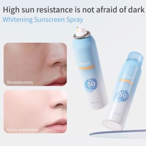 6295 (ใหม่/แท้) NOVO สเปรย์กันแดด sunscreen spray SPF50+ PA+++ 120ml กันน้ำ กันเหงื่อ