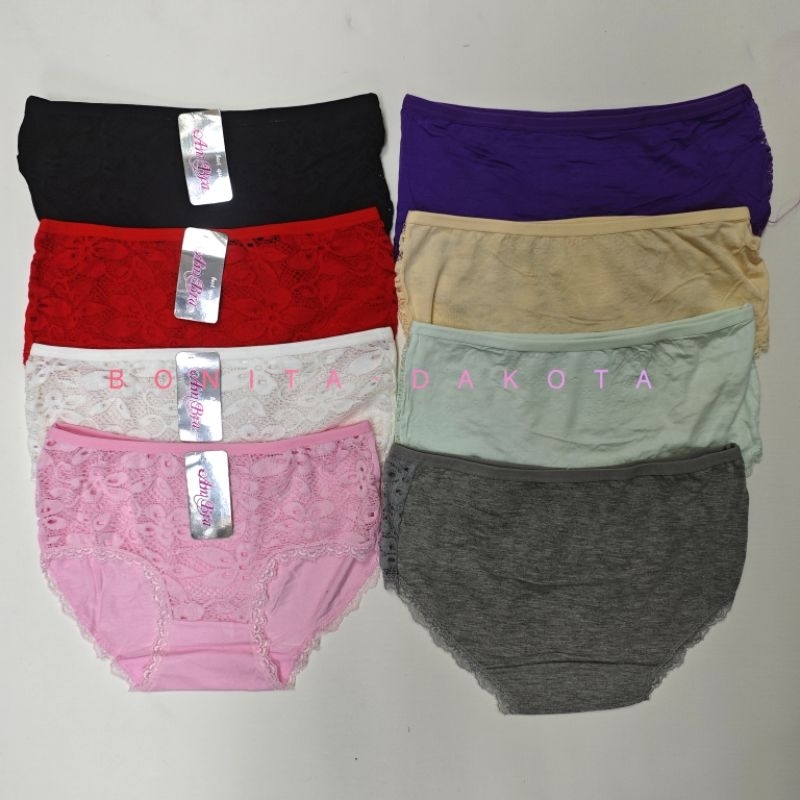 กางเกงในผู้หญ้งลูกไม้ กางเกงในเซ็กซี่ 1970# เอว24-28