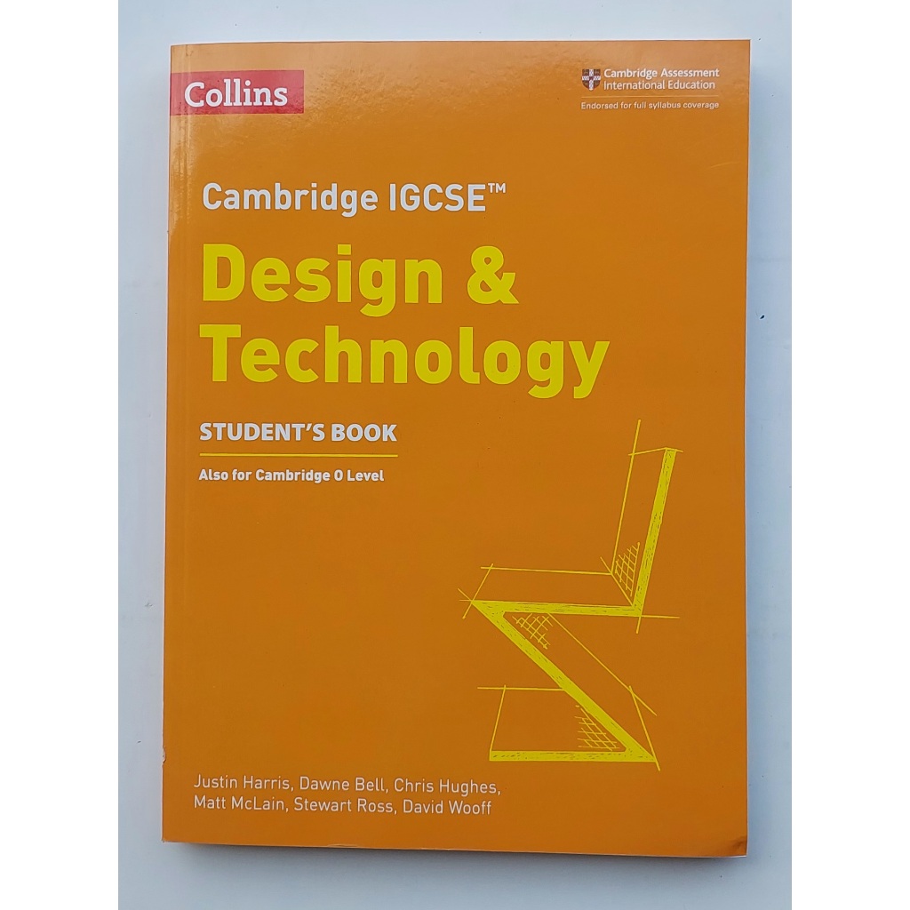 หนังสือ แบบเรียน ภาษาอังกฤษ Cambridge IGCSE Design & Technology STUDENT’S BOOK375Page
