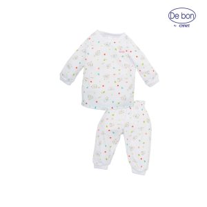 De bon ชุดนอนขาจั้มพ์ สำหรับ3เดือน-2ขวบ รวม4ลายน่ารักๆ