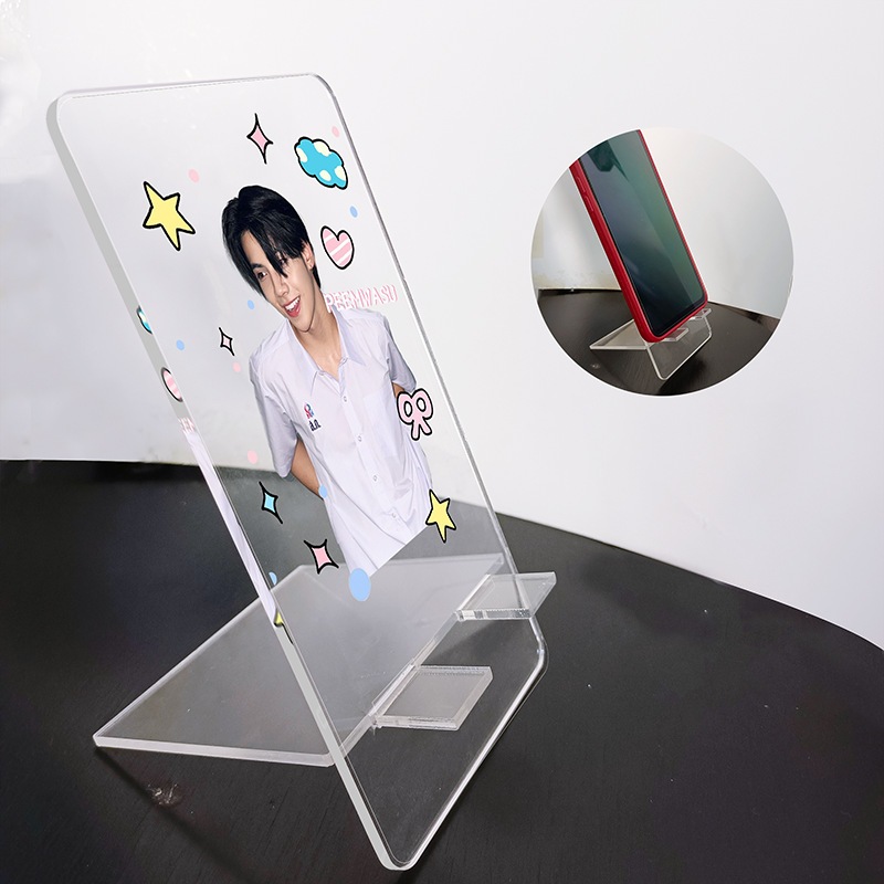 พร้อมส่ง ที่ตั้งโทรศัพท์ อะคริลิค ลาย BUS / ไทย / เน็กซ์/ภีมวสุ มาใหม่