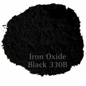 สีฝุ่น สีผสมปูน สีดำเข้ม Iron Oxide Black 330B