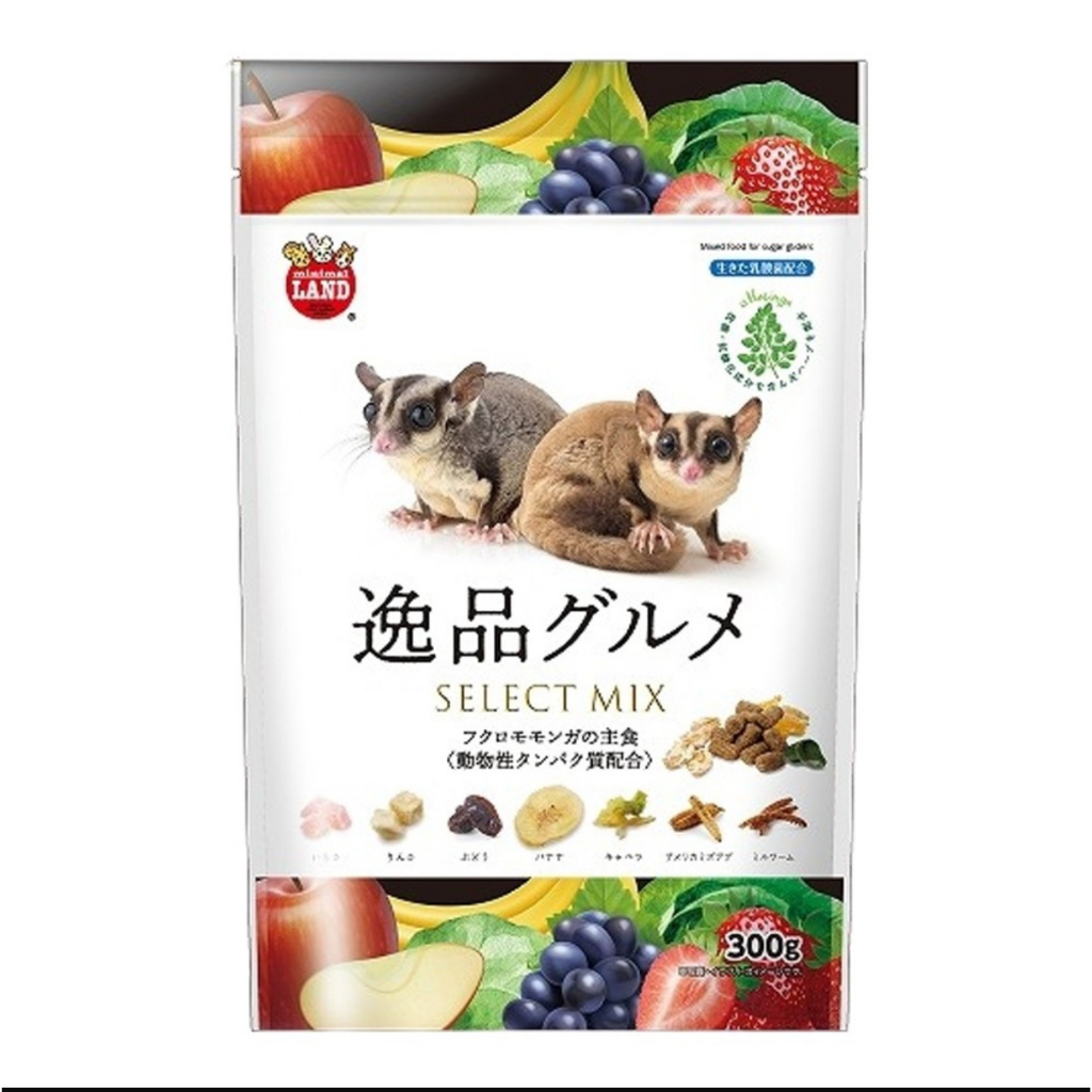 Marukan ML-596 อาหารชูการ์ไกลเดอร์ Mixed ยกถุง 300 g