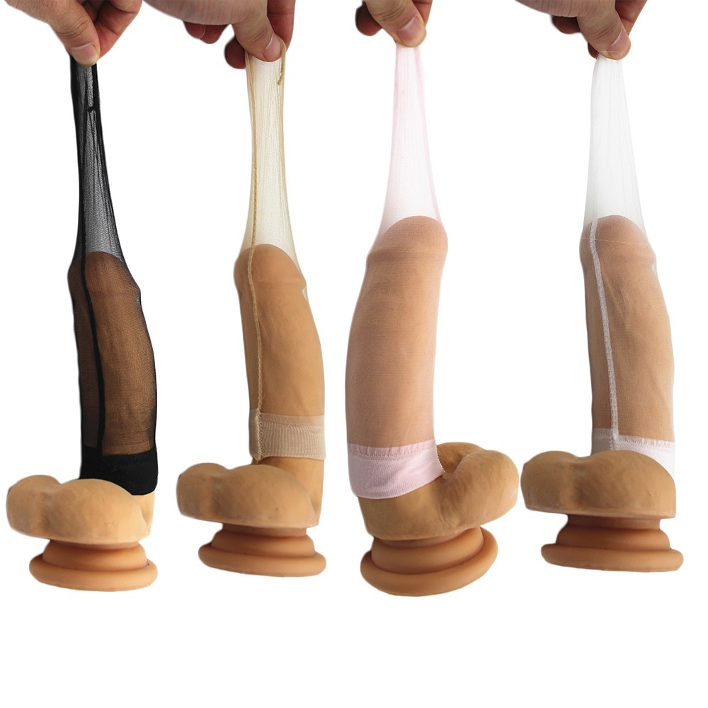 [ขายร้อน] Sissy Men เปิดอวัยวะเพศชาย Sheath Sleeve Cover Up Thong C-string Club ชุดชั้นในกางเกง