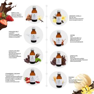 ขายดีอันดับ1 หัวน้ำหอมแท้100% กลิ่นวนิลา และ กลิ่นขนม ไม่ผสมแอลกอฮอล์ หัวเชื้อน้ำหอมความเข้มข้นสูง