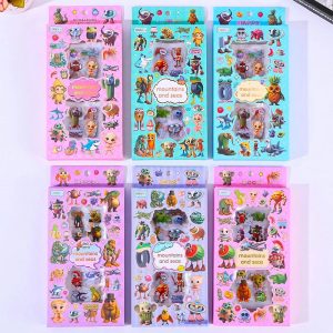 สติ๊กเกอร์100psc 338 สุ่มลายทุงทุง  สติ๊กเกอร์PVC  ลายน่ารัก สติกเกอร์ติดสมุดโน๊ต ตกแต่งเคสมือถือ กระเป๋า DIY