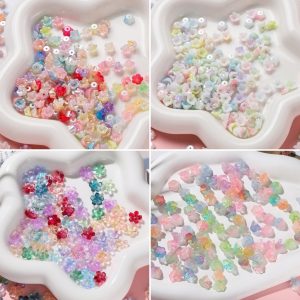 อุปกรณ์ทำเครื่องประดับลูกปัด แบบ DIY ลาย Lily of the Valley