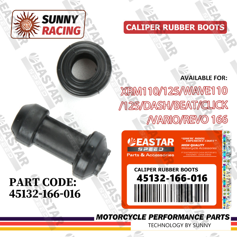 Caliper RUBBER Boots xrm110/125/wave110/125/dash/beat/click/VARIO/Revo 166