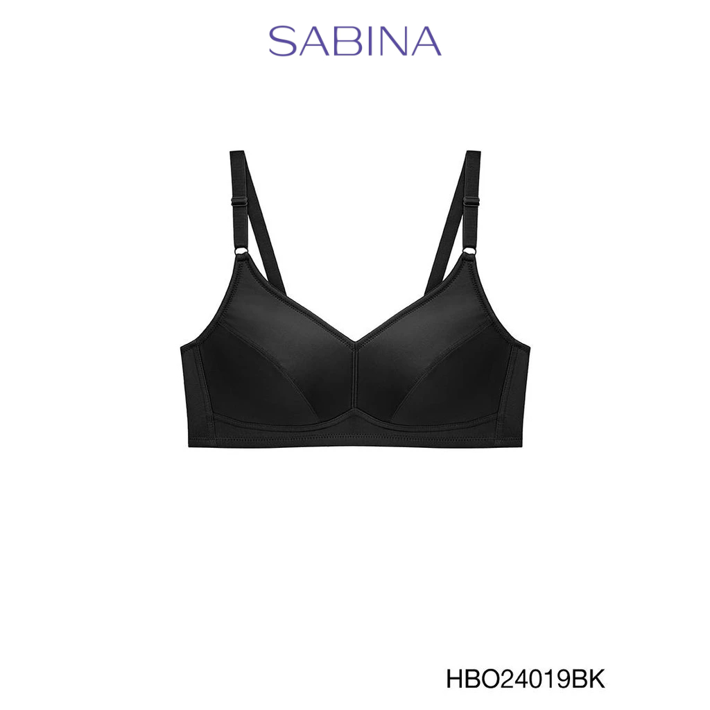 Sabina Habpy Adult Level 1 เสื้อชั้นใน  ไร้โครง รหัส HBO24019BK – สีดำ
