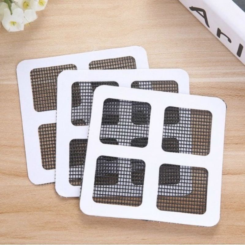 แผ่นแปะซ่อมมุ้งลวด F5 แผ่นปะมุ้งลวด แผ่นซ่อมมุ้งลวด มุ้งลวด กันยุง#A075