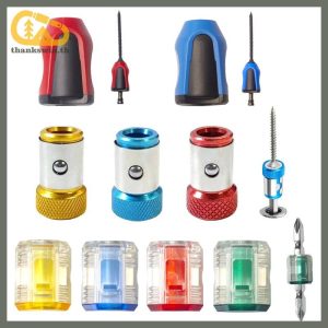 Thankswin Universal แหวนแม่เหล็กเจาะบิตแม่เหล็กที่มีประสิทธิภาพแหวน Strong Magnetizer ไขควงไฟฟ้า Bits ไขควงแม่เหล็กแหวน th