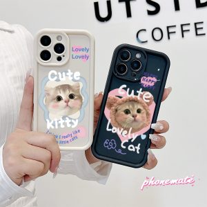 Cute kitty เคส  Realme C25/C12/C25s/Narzo20 C53/C51/C51S Note 50 Note 60 7i/C17 C65 C75 5/5i/5S/6i/C3 C30/C30S C35