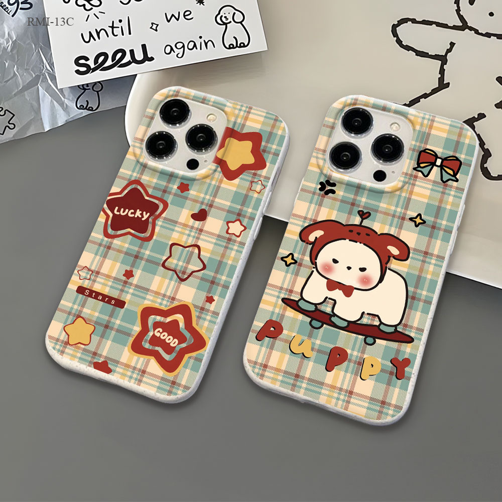 Compitable For Xiaomi Redmi Mi 13C 12C 12 11 10 10C 10A 9A 9C A1 A2 Poco M5S M6 X6 C65 M3 Pro Lite NE 5G เคส XMK