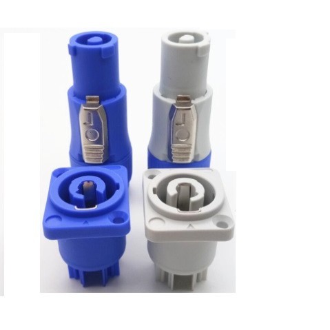 ปลั๊ก Power Con 20A  3 PIN 4 PIN พาวเวอร์คอน 20A 3 ขา และ 4 ขา ทนกระแส 20A