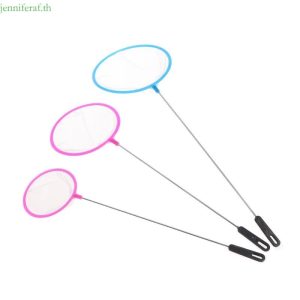 Jenniferf Aquarium Fish Net 3 4 4 5 นิ้ว Fine Mesh Skimmer จับสุทธิพลาสติก Handle