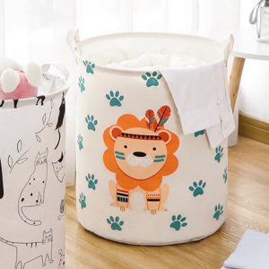 Loveisตะกร้าผ้าพับได้ มีหลายขนาด พับเก็บได้ง่าย ตะกร้าเก็บของเล่นเด็ก ตะกร้าเก็บเสื้อผ้า ตะกร้าอเนกประสงค์