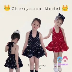 ชุดแฟชันฤดูร้อนแบบฝรั่งเศส สไตล์น่ารักสำหรับวัยสาว กับกระโปรงลายจุดและเสื้อเชิ้ตยีนส์