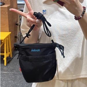 KODAK KODAK กระเป๋ากล้องไหล่ Messenger กระเป๋าใบเล็กกีฬากลางแจ้งกระเป๋าเก็บโทรศัพท์มือถือแบบพกพา Halter