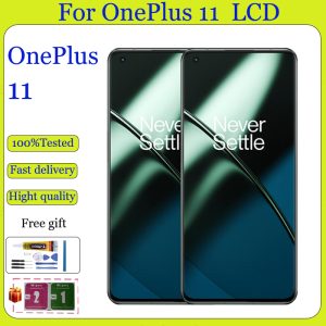 Original AMOLED Oneplus 11 5G จอแสดงผล LCD หน้าจอสัมผัสเปลี่ยน