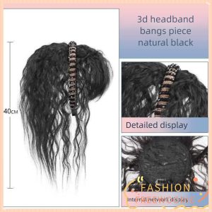 ฟรีวูดกี้ วิกผมห่วงผม, ผมหยิกธรรมชาติที่มองไม่เห็น, ชิ้นวิกผมไหมอุณหภูมิสูงผู้หญิง