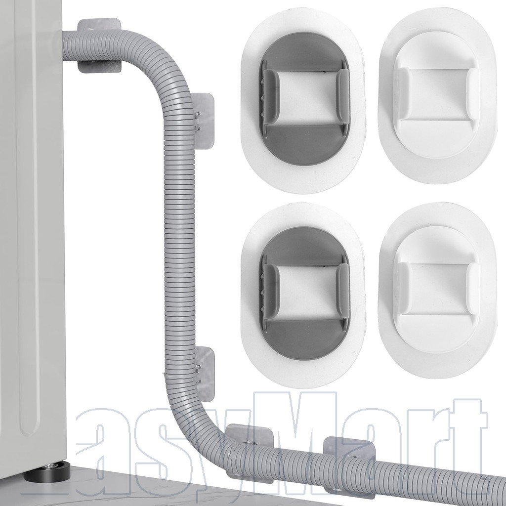 ครัวเรือนท่อน้ําคงที่หัวเข็มขัดท่อหนีบ-กาวในตัวไม่เจาะเครื่องซักผ้าท่อระบายน้ําผู้ถือท่อ,ยืดหยุ่นซักรีดอ่างล้างจานท่อระบายน้ําท่อคลิป