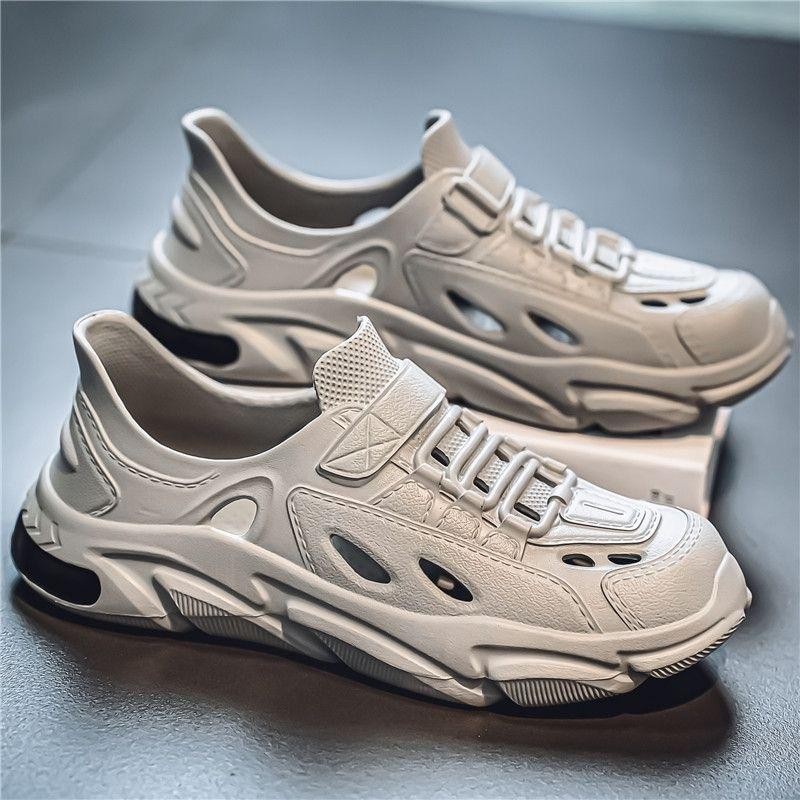 DudleyVictoria66 รองเท้าเดินป่าชาย รองเท้าไปทะเล เรียบง่าย สบาย สไตล์เก๋ 4 สี วัสดุ EVA1756893322464