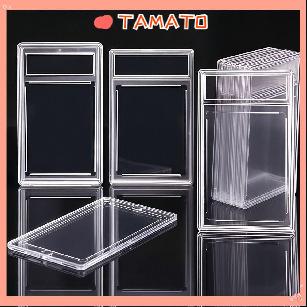 กล่องการ์ดสะสม TAMATO 35PT, การ์ดเกรด PSA ที่ถอดออกได้ที่ทนทาน, คุณภาพสูงโปร่งใสทนทาน UV Protection Trading Card กล่องป้องกันจอแสดงผลจัดเก็บ