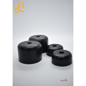 ขาโซฟาพลาสติก สีดำ ขนาด 1นิ้ว และ 2นิ้ว