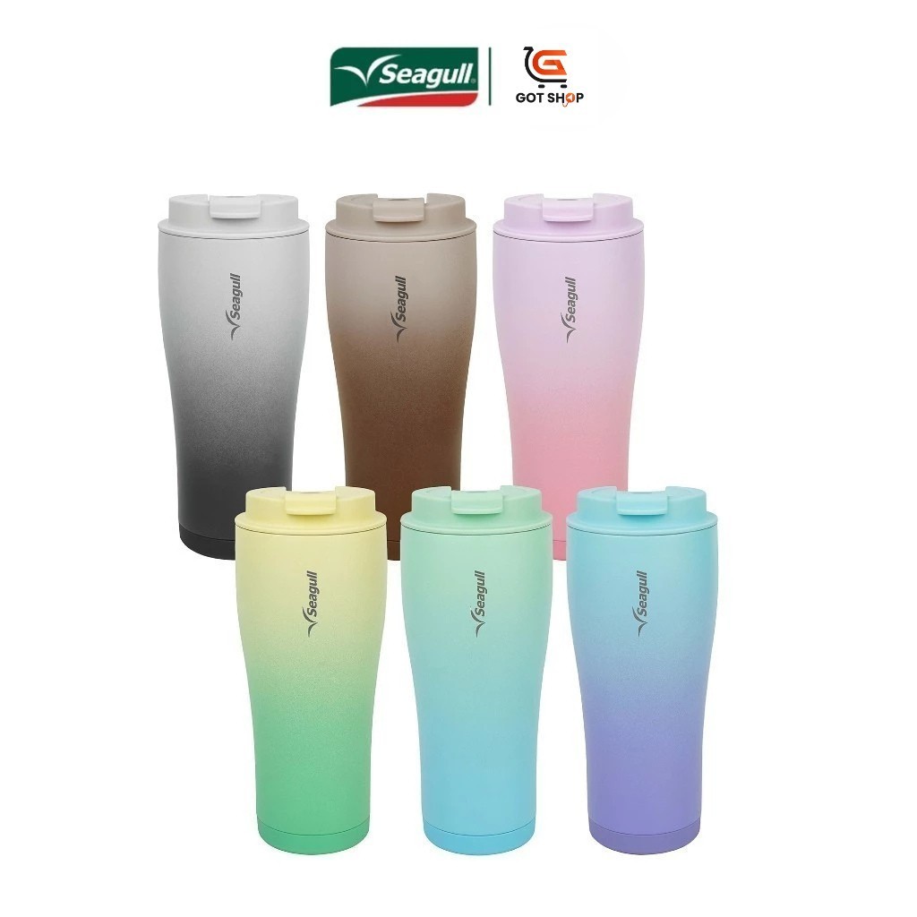 Seagull แก้วน้ำสุญญากาศ ซีซั่น ไวป์ 0.7 ลิตร มี 6 สีให้เลือก By GOT SHOP