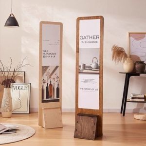 บอร์ดแสดงสินค้าส่งเสริมการขาย ขาตั้งพื้นแนวตั้ง บอร์ดแสดงสินค้าแบบเคลื่อนย้ายได้ ป้ายโฆษณา ขาตั้งป้ายโปสเตอร์