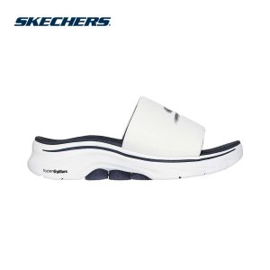 Skechers สเก็ตเชอร์ส รองเท้าแตะผู้ชาย Men GOwalk 7 Sandal On-the-GO Sandals Shoes – 229294-WNV
