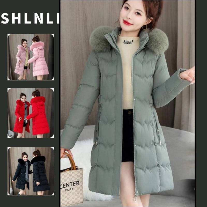 แจ็คเก็ตวินเทจแขนยาวสำหรับฤดูหนาว ออกแบบพิเศษด้วยปลอกคอขนสัตว์และเนื้อผ้านุ่มสบาย