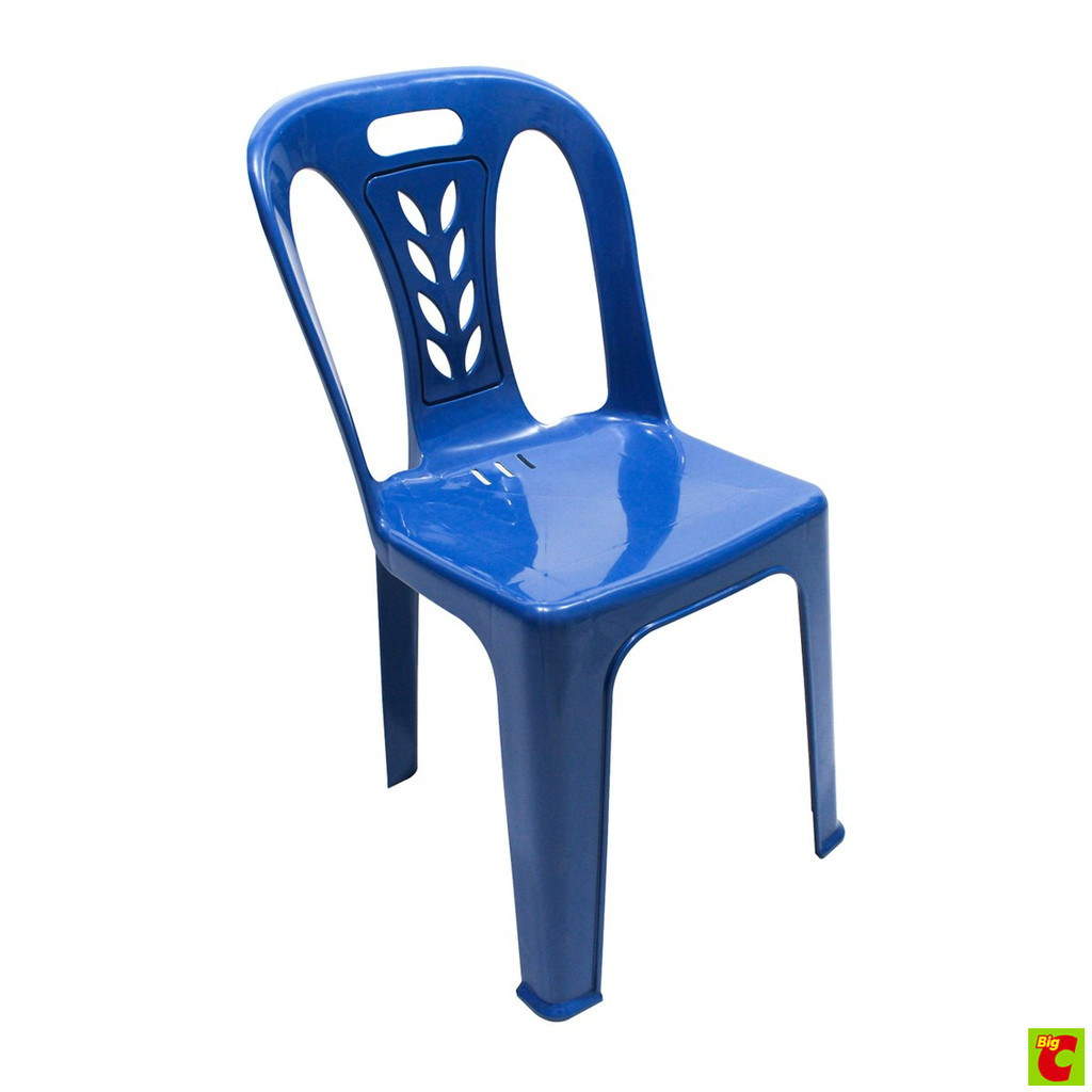 บิ๊กซี แฮปปี้ ไพรซ์ เก้าอี้พนักพิง สีน้ำเงิน