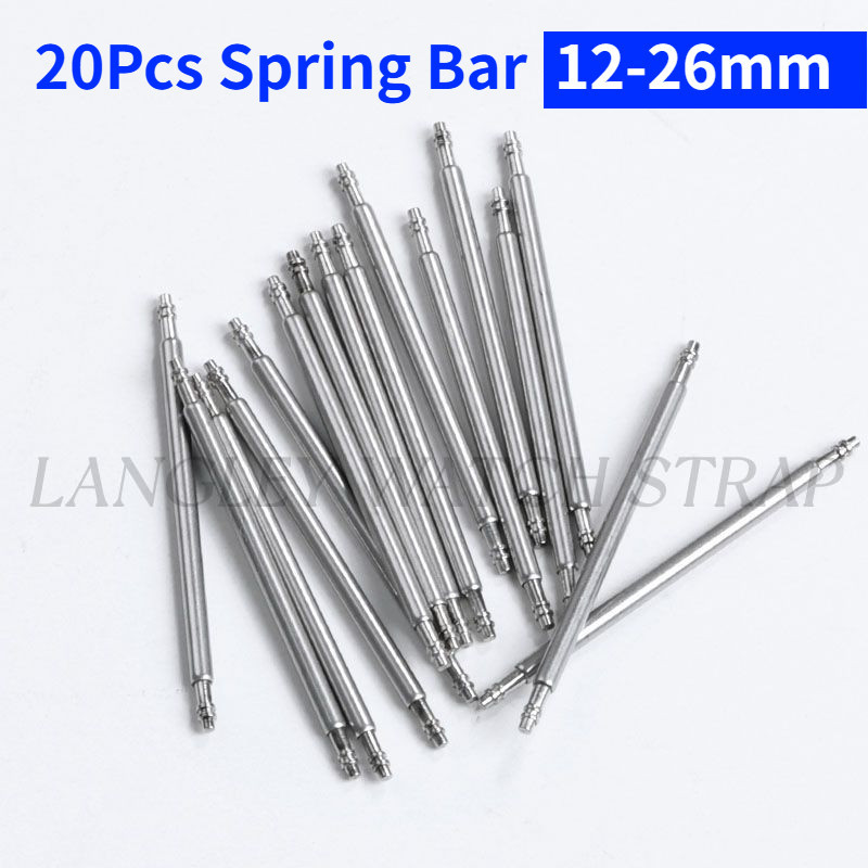 20ชิ้น12-26มิลลิเมตรสายนาฬิกาสปริงบาร์1.8มิลลิเมตร1.5มิลลิเมตรเส้นผ่าศูนย์กลางนาฬิกาวงหัวเข็มขัดเชื่อมต่อ หมุด 20มิลลิเมตร22มิลลิเมตรนาฬิกาขาซ่อมเครื่องมือสร้อยข้อมือเชื่อมต่อสแต