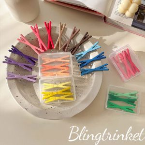 BlingTrinket กิ๊บติดผม เครื่องประดับผมแฟชั่นสําหรับผู้หญิง เล็ก กิ๊บติดผมสไตล์เกาหลี พร้อมส่งในไทย