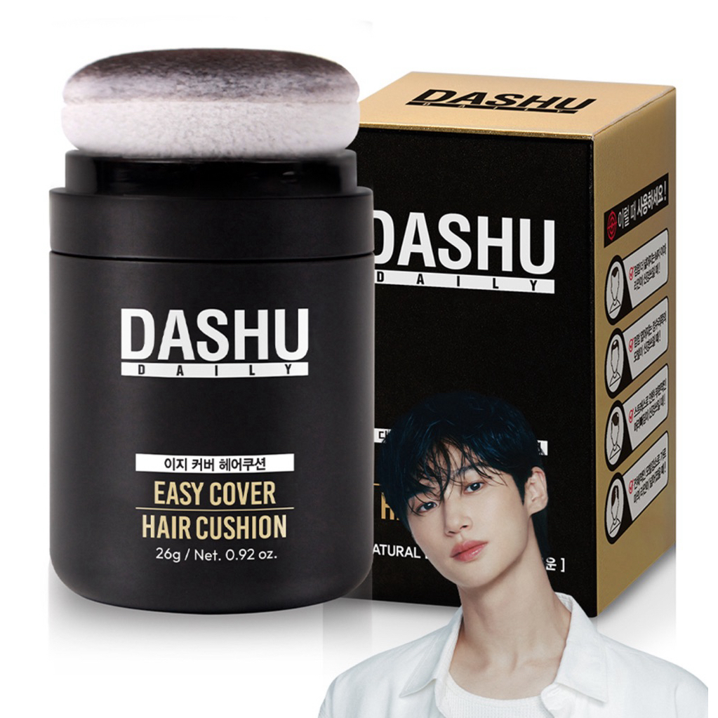 [พร้อมส่ง] DASHU Daily Easy Cover Hair Cushion 26g คุชชั่นปิดหัวล้าน