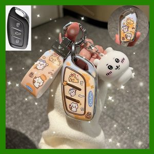 พร้อมส่ง เคสกุญแจรถยนต์ ลาย MG5 MG4 MG VS ZS hsezs EZS MG HS EV ปลอกกุญแจรถยนต์ key case