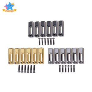 [Edstars] อานสะพาน Tremolo กีตาร์ไฟฟ้าพร้อมสกรูสําหรับชิ้นส่วนเครื่องดนตรีระบบ