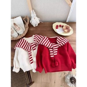 ผ้าคลุมไหล่และเสื้อกันหนาวสำหรับวัยรุ่น ในสไตล์เกาหลี ออกแบบมาอย่างหวานๆ สำหรับฤดูใบไม้ร่วง