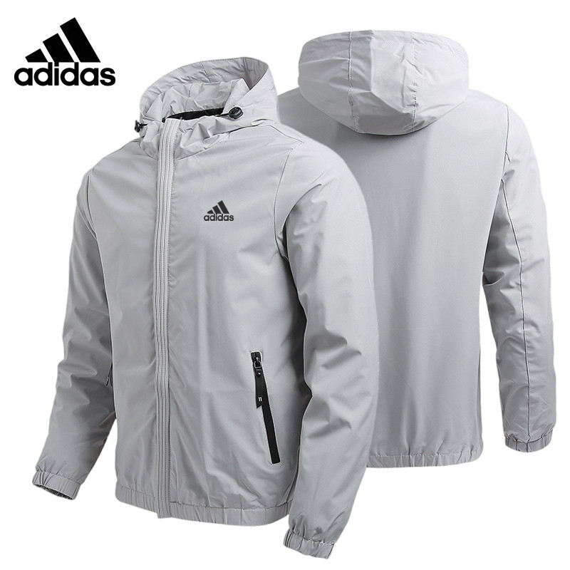 เสื้อแจ็คเก็ตผู้ชายกันลมกันน้ํากลางแจ้งมีฮู้ดชุดโจมตีปีนเขาระบายอากาศทุกฤดูกาล