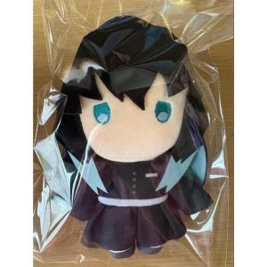 ตุ๊กตาอนิเมะDemon Slayer ตัวละครTokito Muichiro และ Tanjiro พร้อมจี้ตุ๊กตาคอลเล็กชันน่ารัก